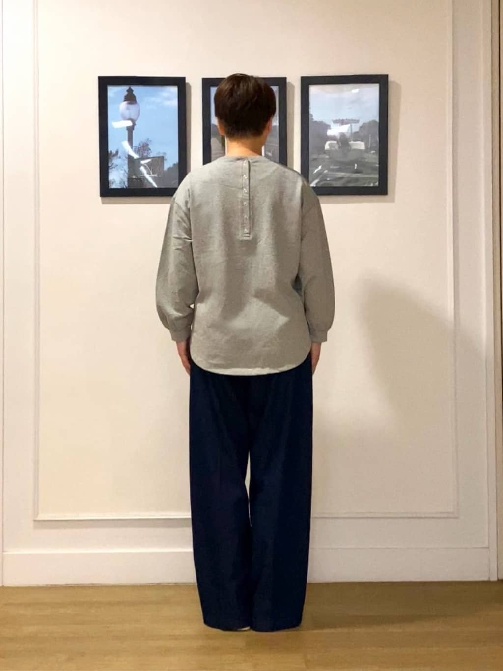 Hiroさんの「Dessin｜【洗える】シアーオンブレーチェックシャツ」を使ったコーディネート