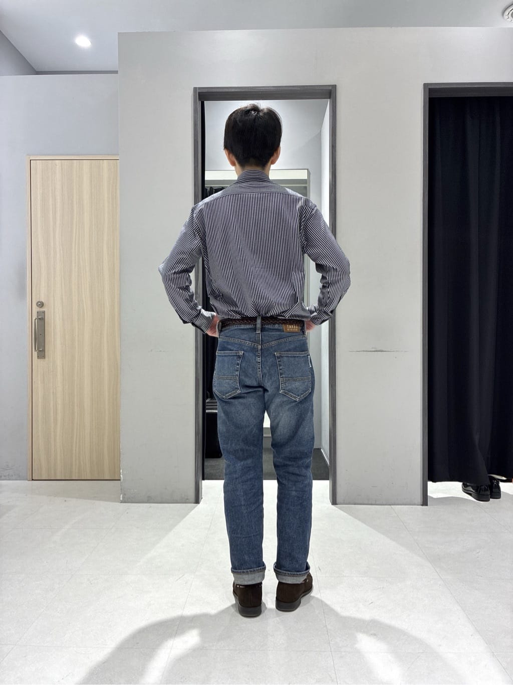 わいずみさんの「TAKEO KIKUCHI｜【360&deg;ストレッチ／セットアップ対応】None Of Stress ジャケット」を使ったコーディネート