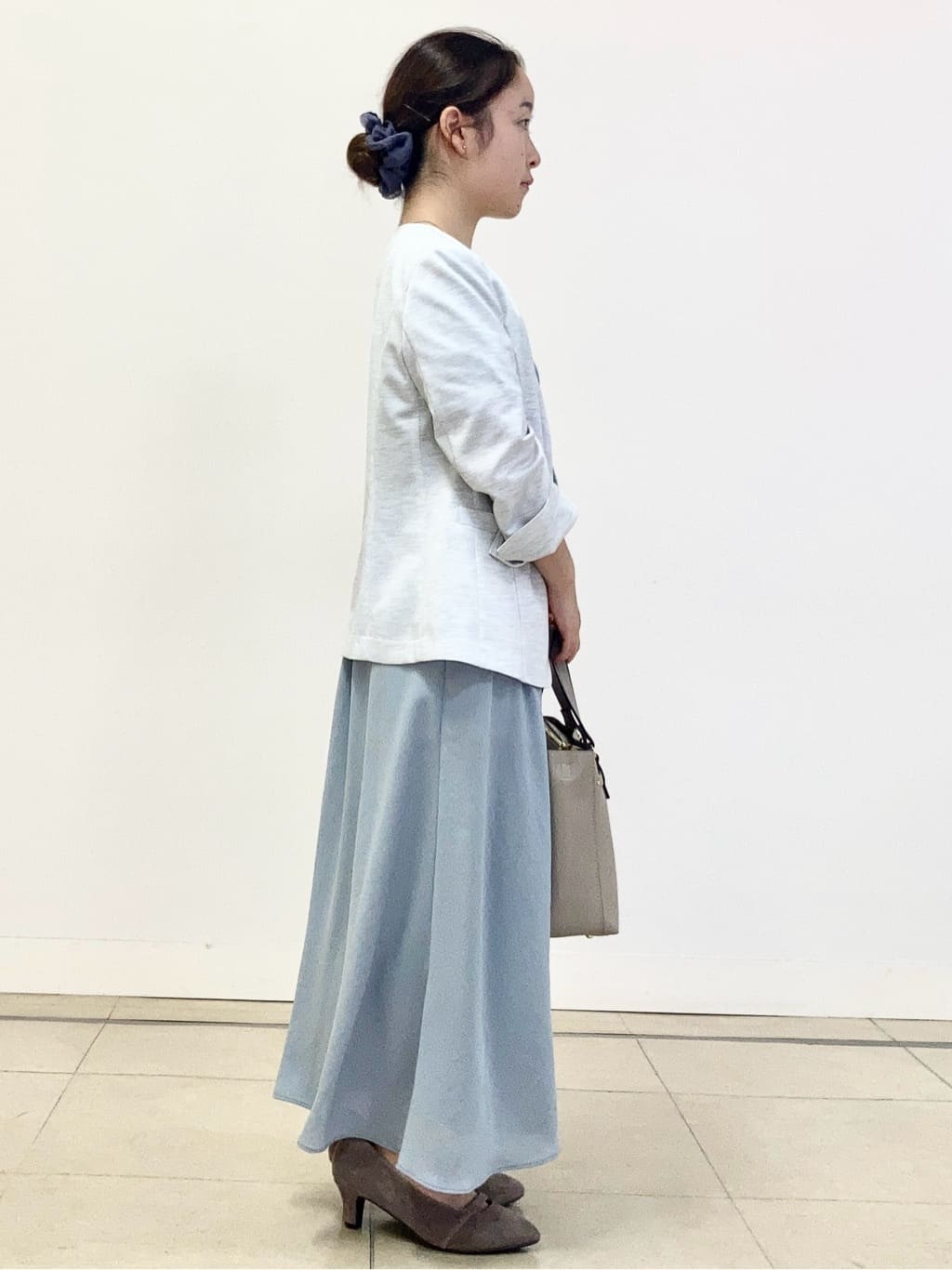 tomominさんの「Reflect｜【吸水速乾／防しわ】シルキープリーツワンピース」を使ったコーディネート
