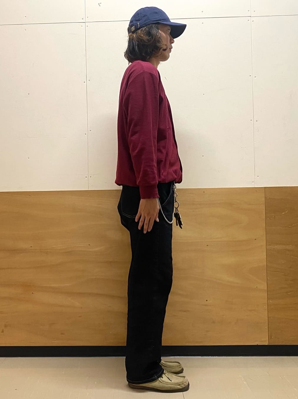 keyさんの「THE SHOP TK｜【季節の変わり目に活躍】ニットカーディガン 選べる2デザイン(柄&無地)/洗濯機OK」を使ったコーディネート
