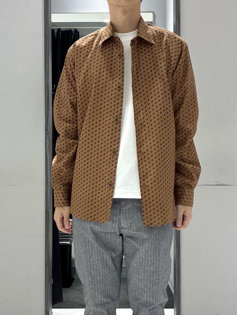 わいずみさんの「TAKEO KIKUCHI｜ボーラーハット柄 長袖シャツ」を使ったコーディネート
