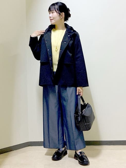  beni_gingerさんの「Reflect｜【すっきり見え／フード取り外し可／通勤におすすめ◎】ライティアウター」を使ったコーディネート
