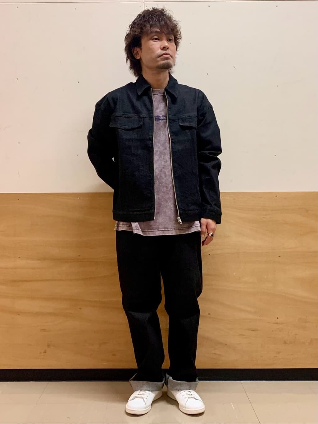 MATUさんの「THE SHOP TK｜コットンデニムブルゾン 【セットアップ可】」を使ったコーディネート