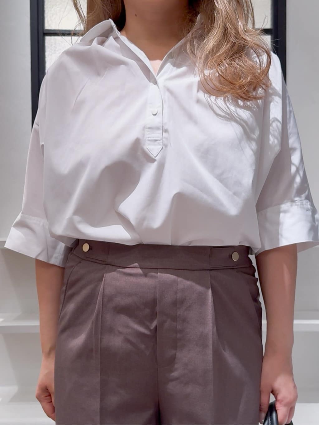 Harukaさんの「grove｜シフォンバレッタ」を使ったコーディネート