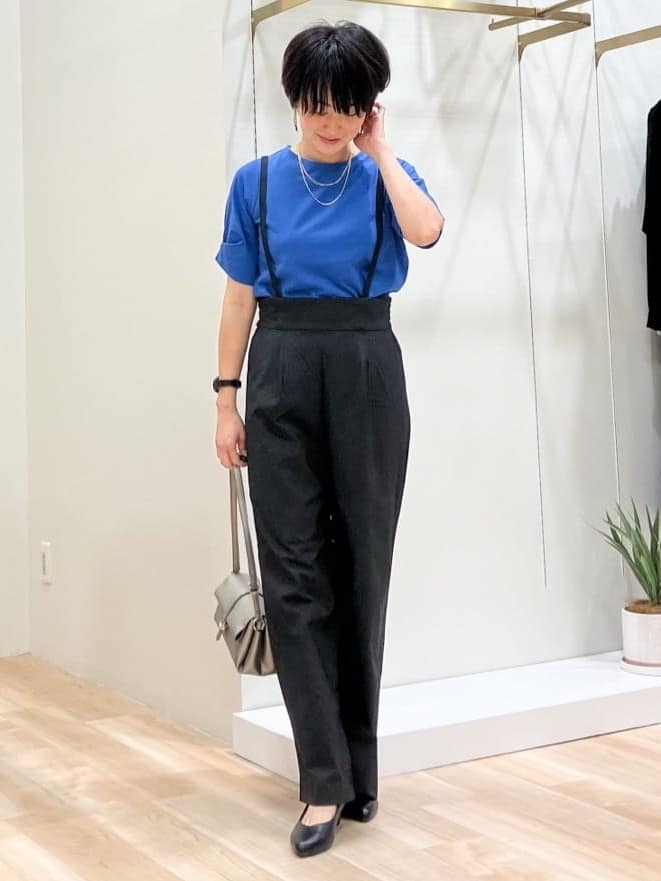 Keiさんの「grove｜【2WAY】ハイパーストレッチストラップパンツ」を使ったコーディネート