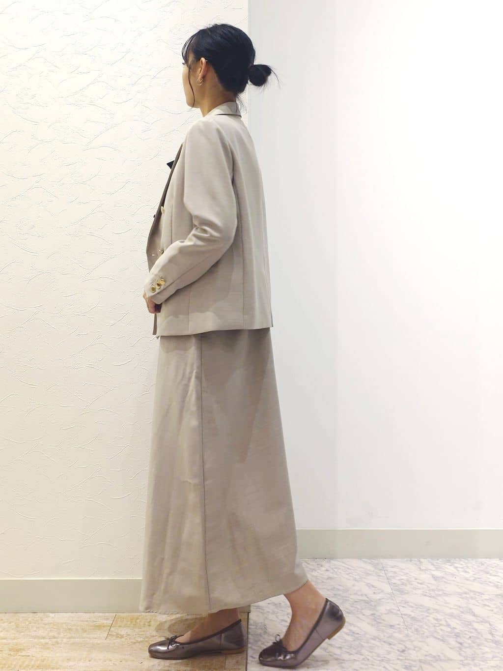 ケイさんの「grove｜【カセット服】ダブルブレストテーラードジャケット」を使ったコーディネート
