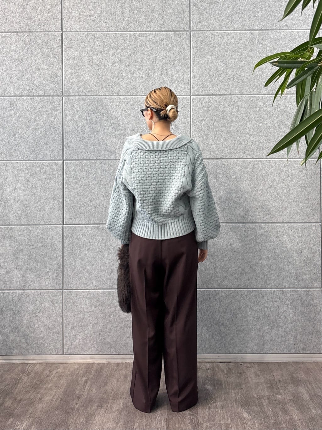 kotakiさんの「INDIVI｜スキッパーフォルムニット」を使ったコーディネート