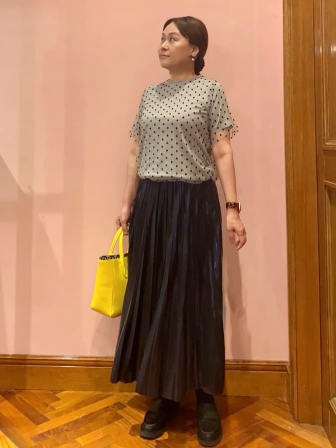 isoishiさんの「DRESSTERIOR｜【otonaMUSE5月号掲載/日本製】シュリンクレザーミニトート」を使ったコーディネート