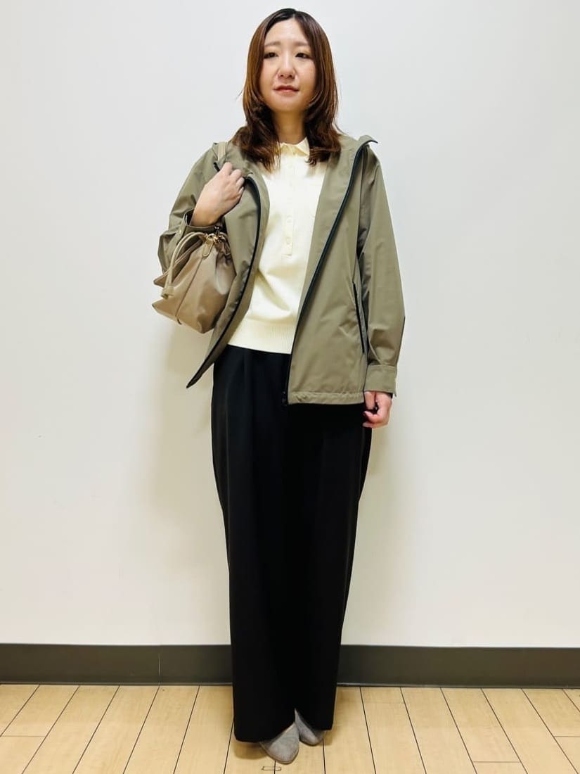 miiiさんの「Reflect｜【ライトアウター／キレイ見え／気軽な羽織に◎】スポーティライトアウター」を使ったコーディネート