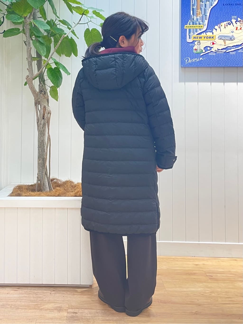 msatoさんの「Dessin｜【撥水・2WAY】ミュラーダウンコートロング丈」を使ったコーディネート