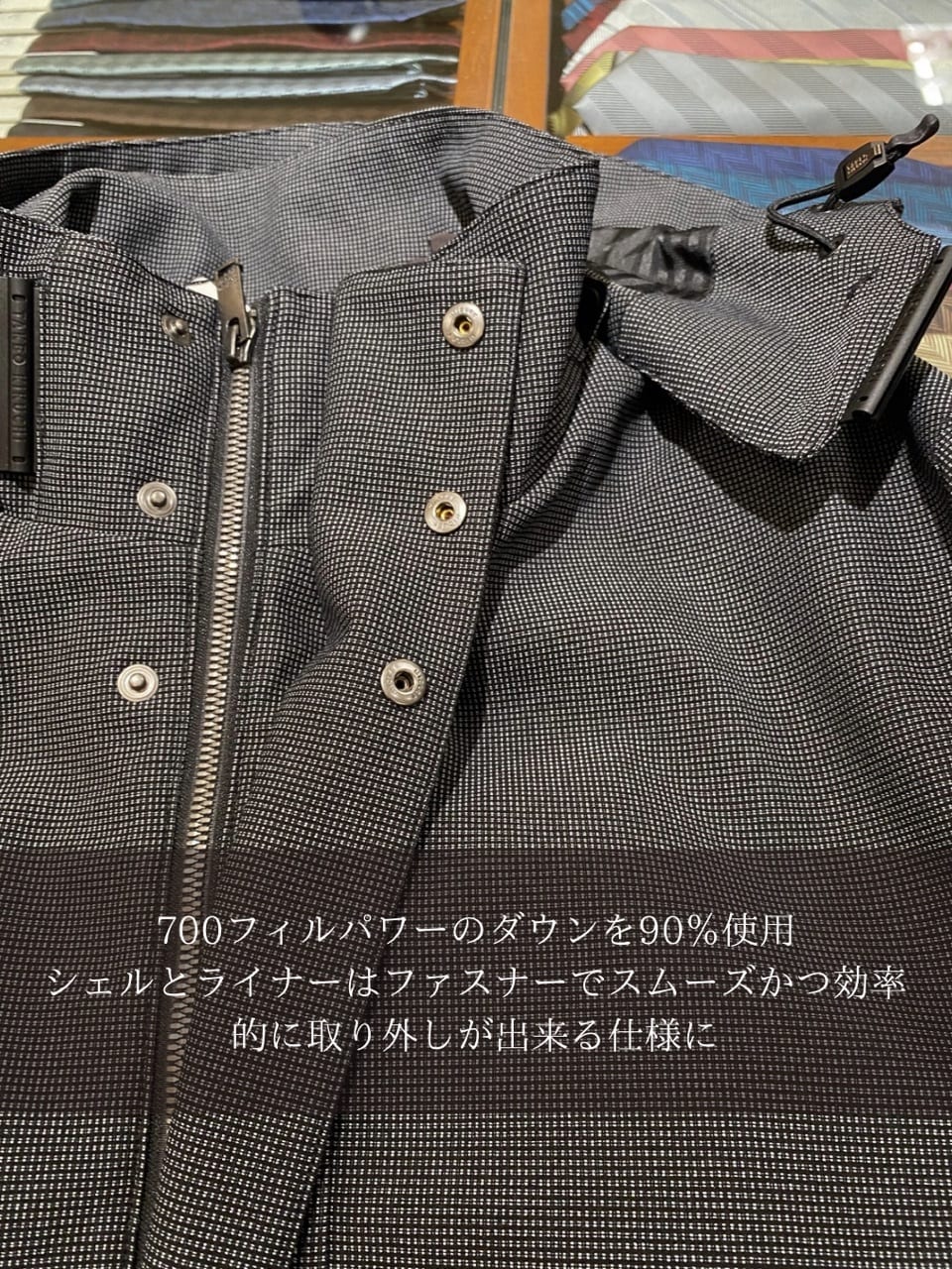 小南大和さんの「TAKEO KIKUCHI｜【3WAY】ドビー ダウンライナー付ブルゾン」を使ったコーディネート