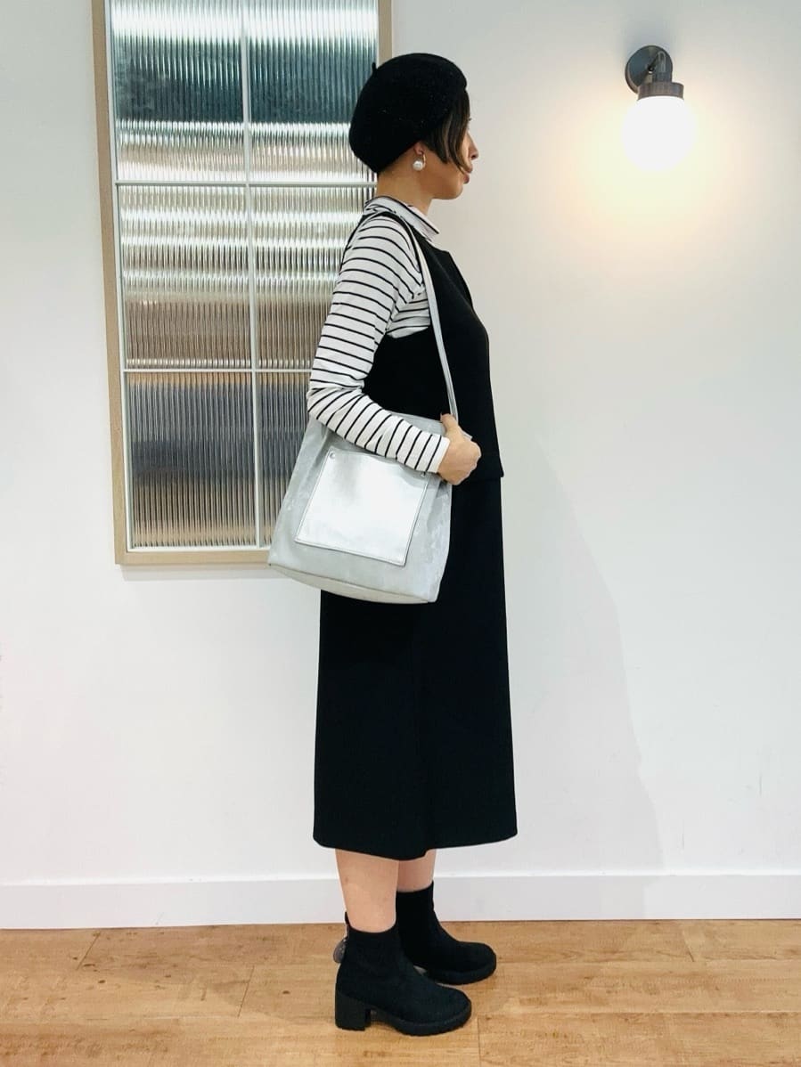 えまんさんの「SHOO･LA･RUE｜【S-LL/吸湿発熱】なめらかとろみ インナータートル」を使ったコーディネート