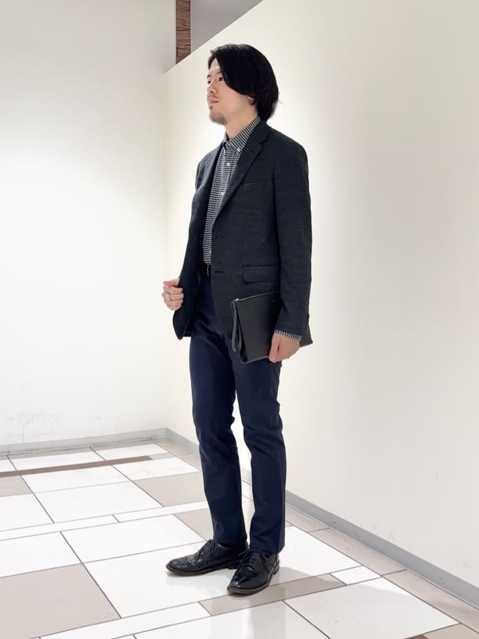 及川さんの「TAKEO KIKUCHI｜【Sサイズ～】ラッセルメッシュ ジャケット」を使ったコーディネート