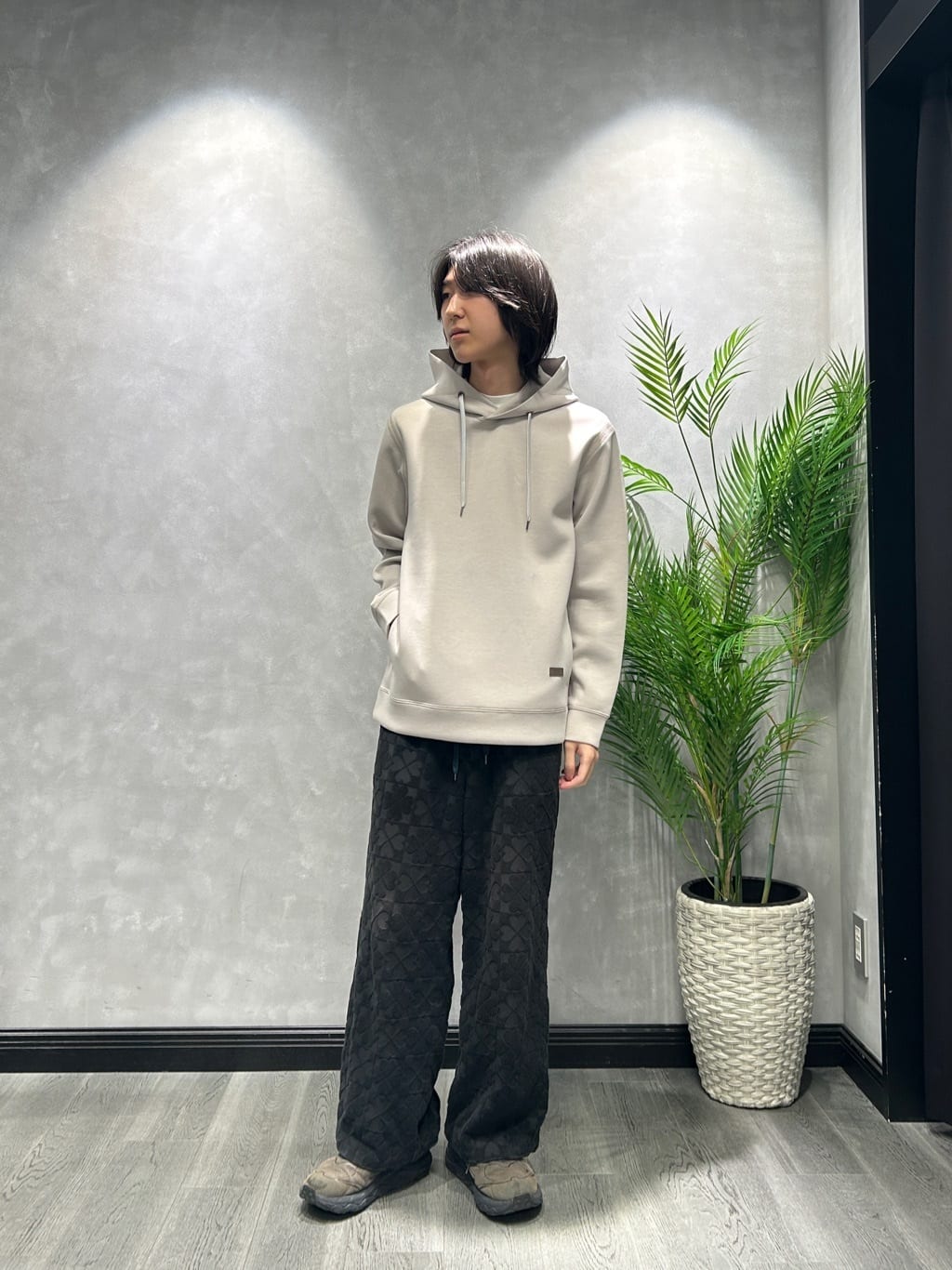 ruiさんの「TAKEO KIKUCHI｜エアダン プルオーバー パーカー」を使ったコーディネート