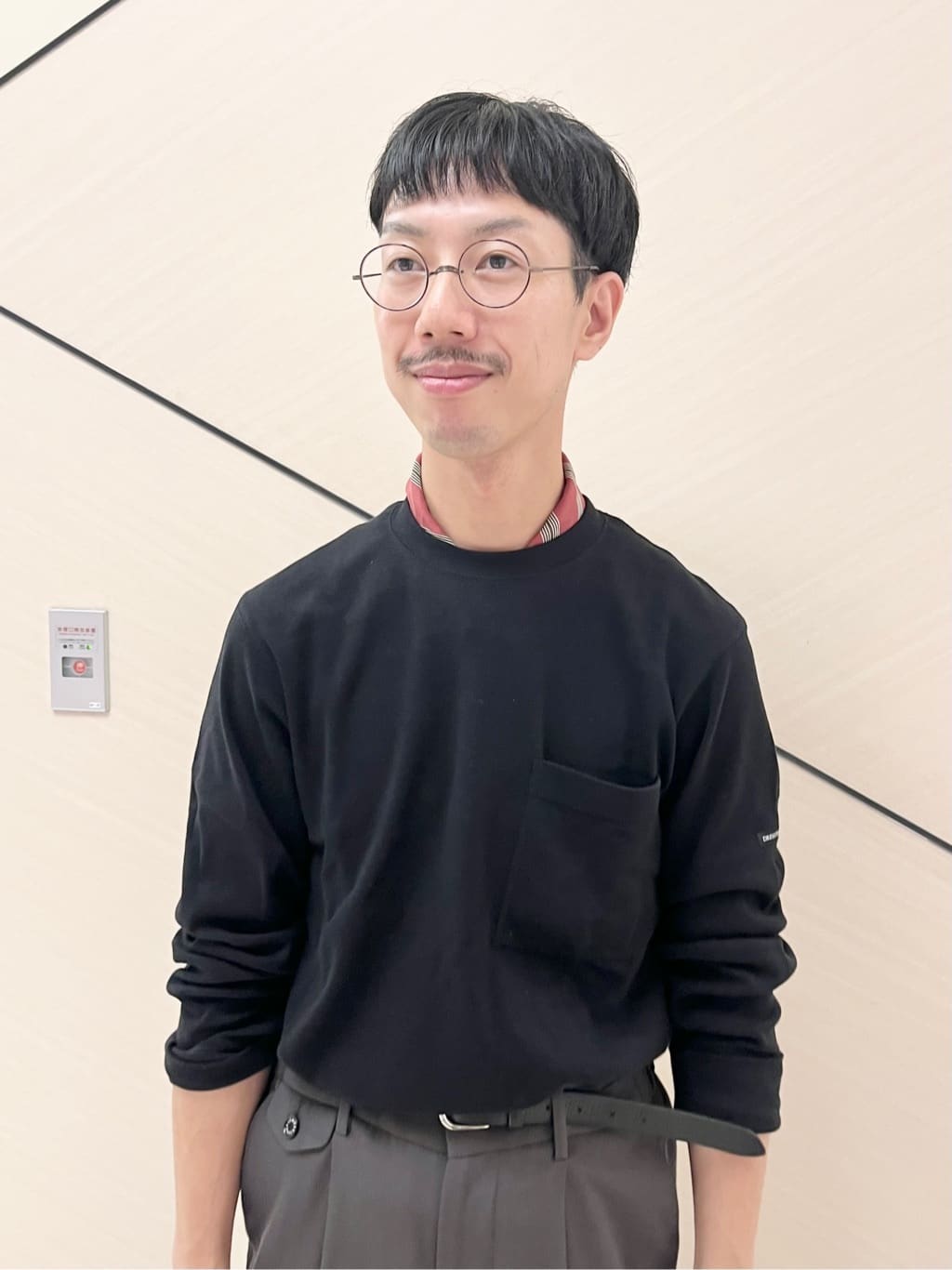 小山凌さんの「DRESSTERIOR｜エクスクルーシブフライスロングTシャツ」を使ったコーディネート