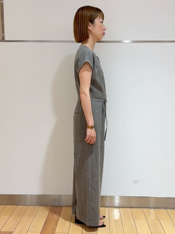 あやさんの「UNTITLED｜【接触冷感/オールインワン/洗える】梳毛調合繊コンビネゾン」を使ったコーディネート