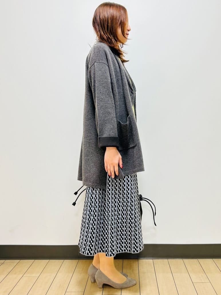 miiiさんの「Reflect｜【ライトアウター／気軽な羽織に◎】オフボディカーディガン」を使ったコーディネート