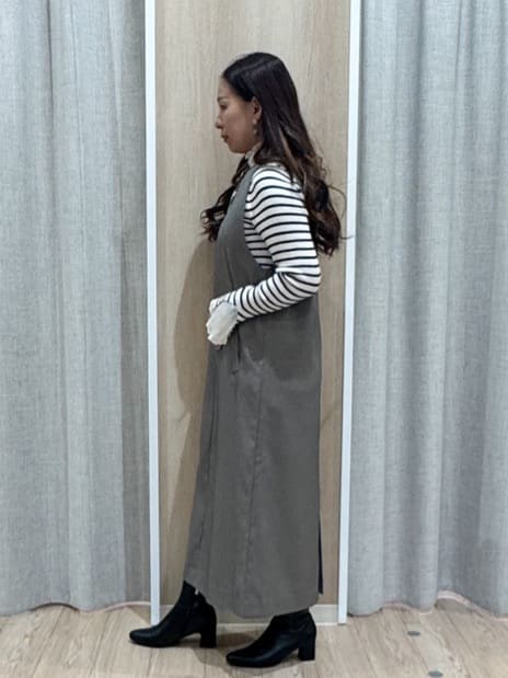 sachiさんの「grove｜フェイクムートンボアジャケット」を使ったコーディネート