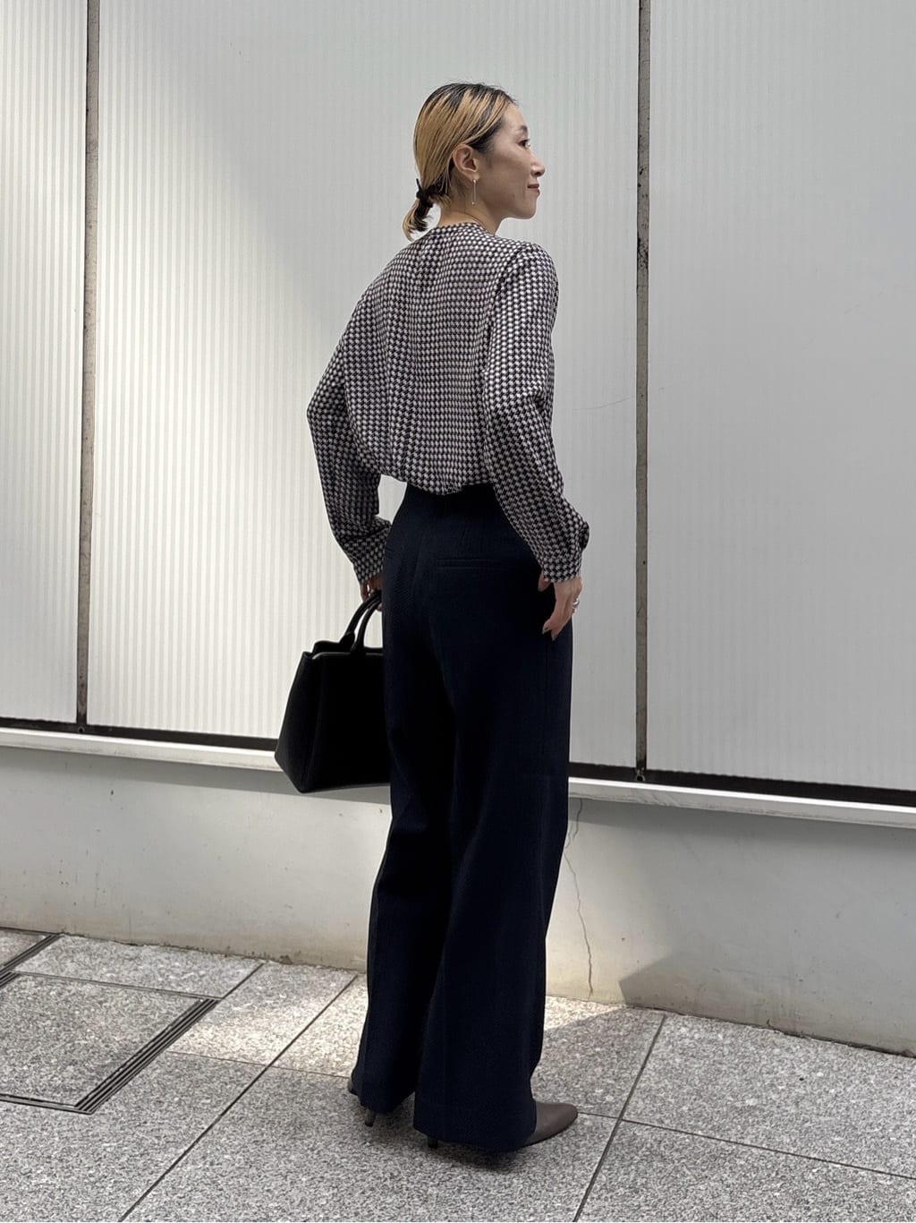 kotakiさんの「INDIVI｜【通勤／オフィス】タックジョーゼットブラウス」を使ったコーディネート