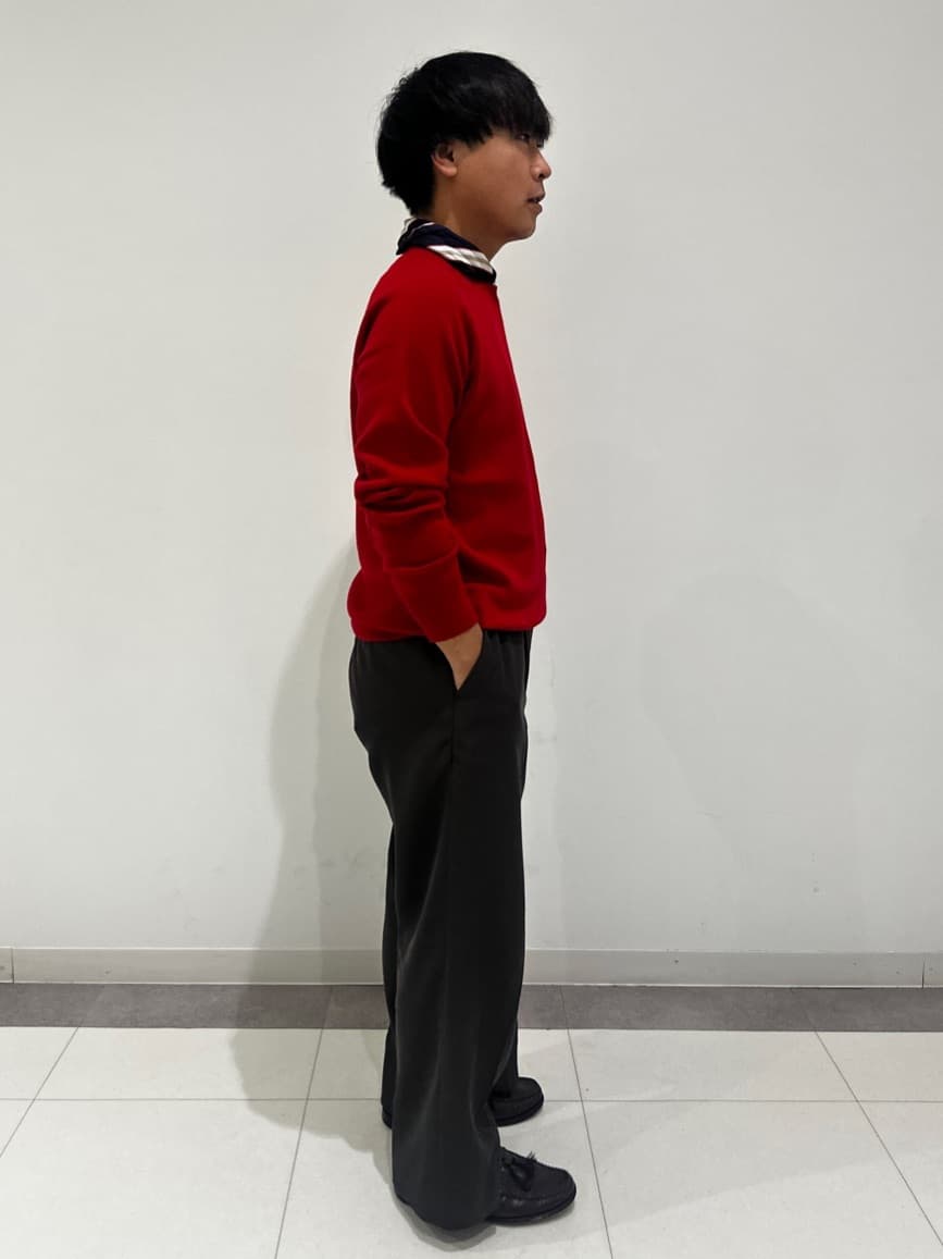 MATSUBARAさんの「DRESSTERIOR｜オーバーラップサークルシルクスカーフ」を使ったコーディネート