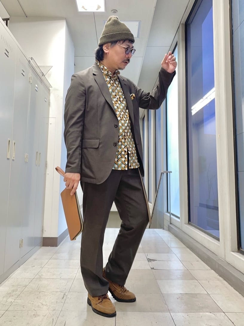 MAKOTO AIさんの「TAKEO KIKUCHI｜【COOL CITY WEAR】アーバンクール ジャケット /接触冷感・吸水速乾」を使ったコーディネート