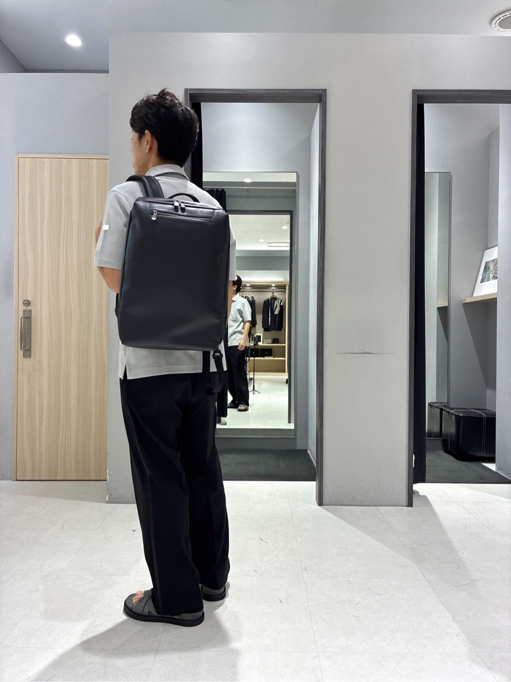 わいずみさんの「TAKEO KIKUCHI｜【GUNZE&times;TAKEO KIKUCHI】メンズインナー「ステルス(R)」」を使ったコーディネート