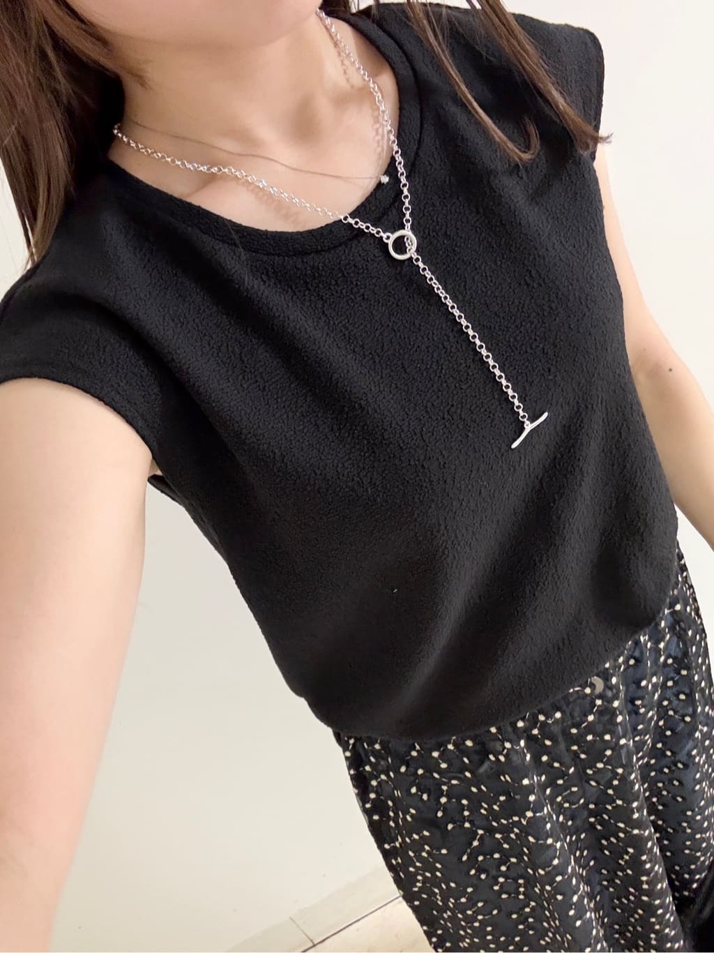kahoさんの「INDIVI｜【トレンド感◎】レイヤード レーススカート」を使ったコーディネート