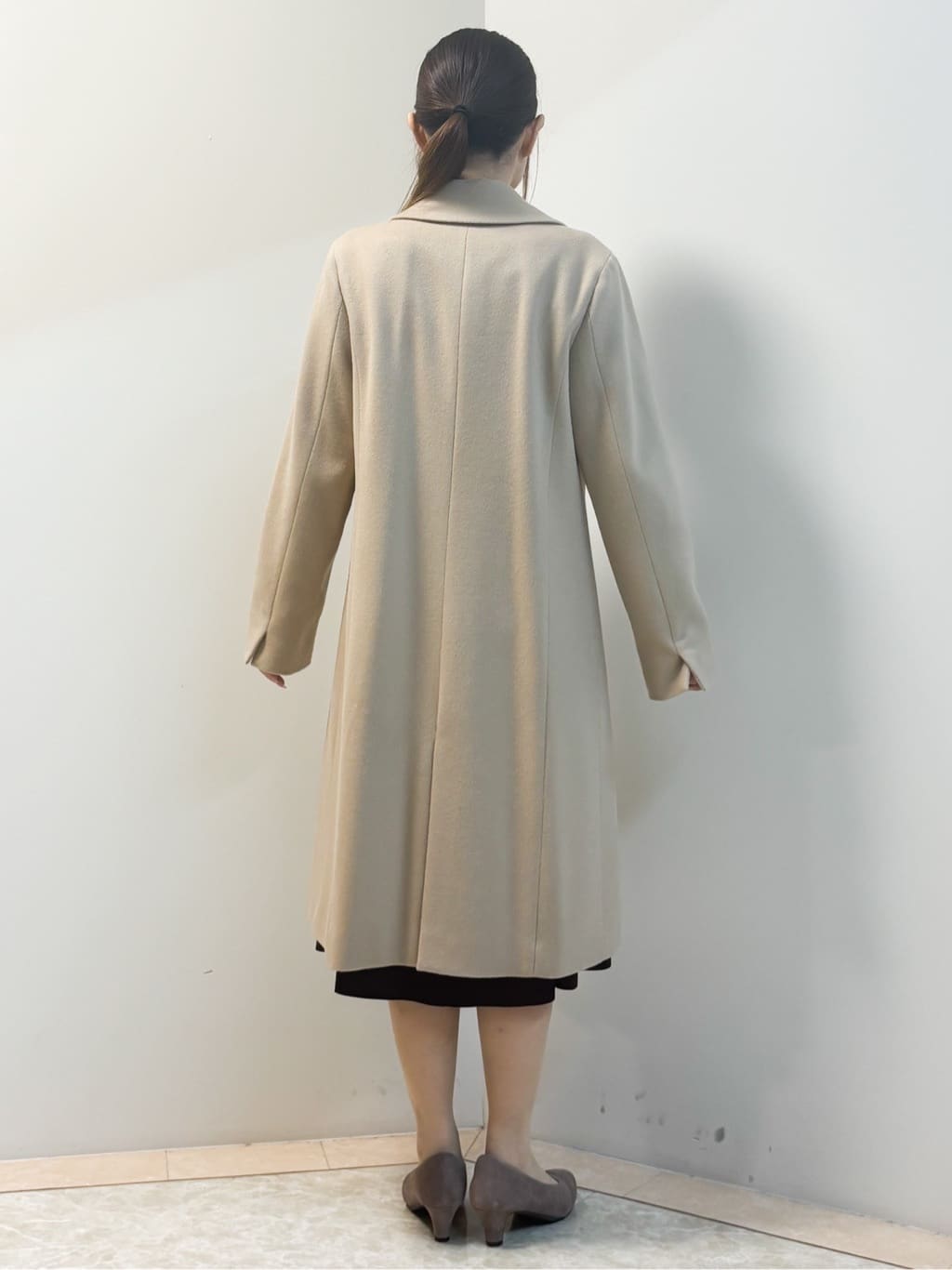 Sawaさんの「Reflect｜【選べる8色／スカートにもパンツにも◎】ウール混ボートネックニット」を使ったコーディネート