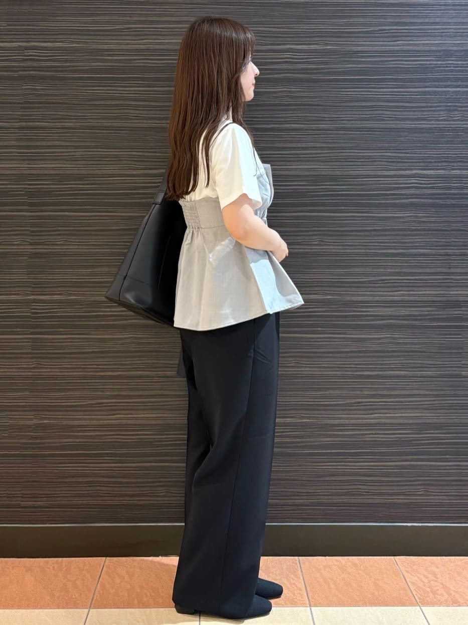 かなさんの「OPAQUE.CLIP｜【抗菌防臭加工】ニットフラットパンプス」を使ったコーディネート