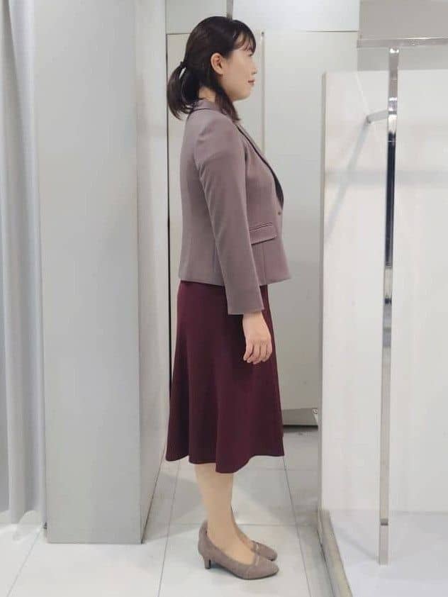 AZUSAさんの「Reflect｜【一枚着で着映え◎／ジャケットのインナーにも】フロント開きブラウス」を使ったコーディネート