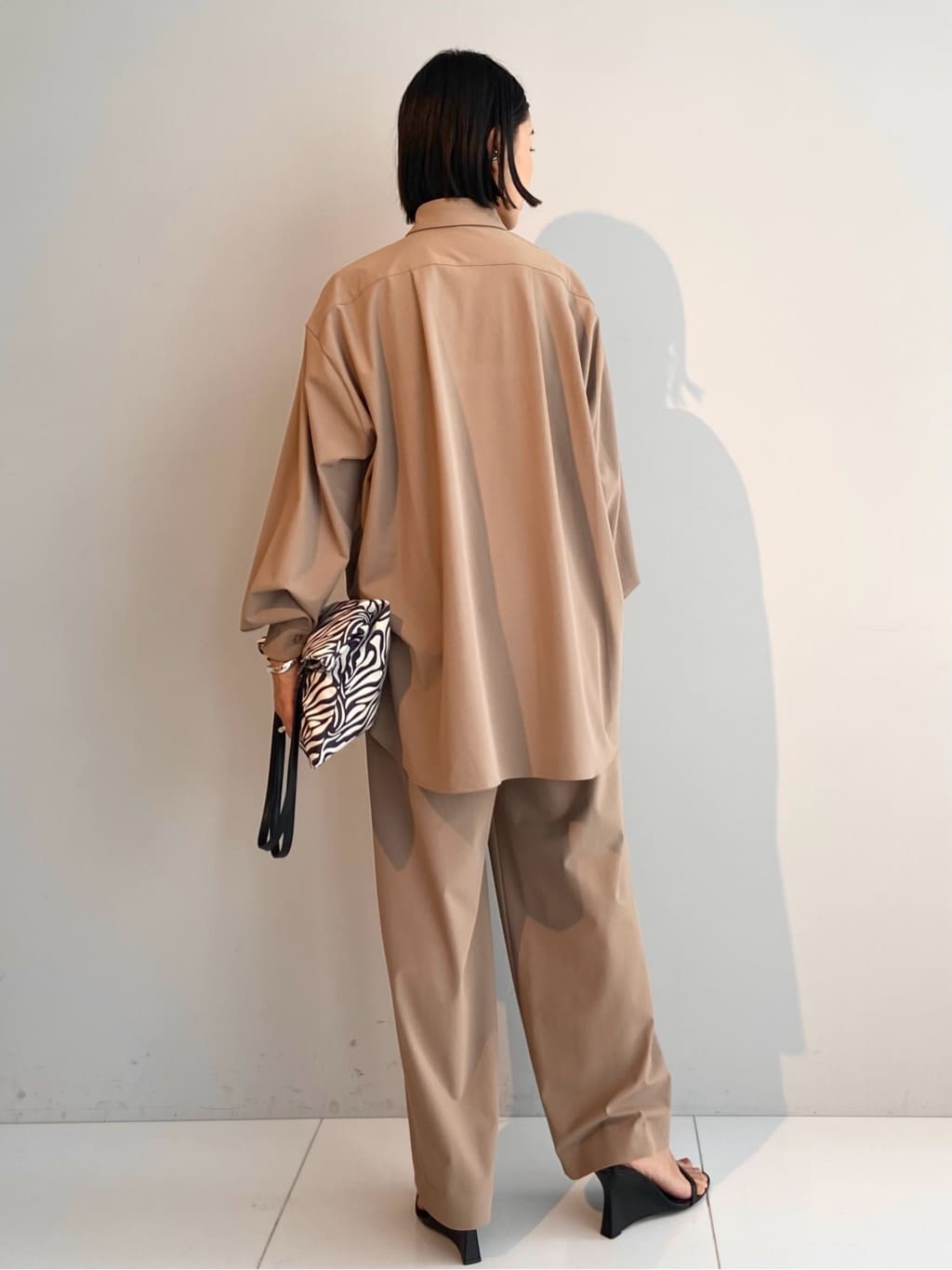 AYAさんの「UNTITLED｜【PROTAGPNISTA】QUICK DRY WAIST LOGO PANTS」を使ったコーディネート