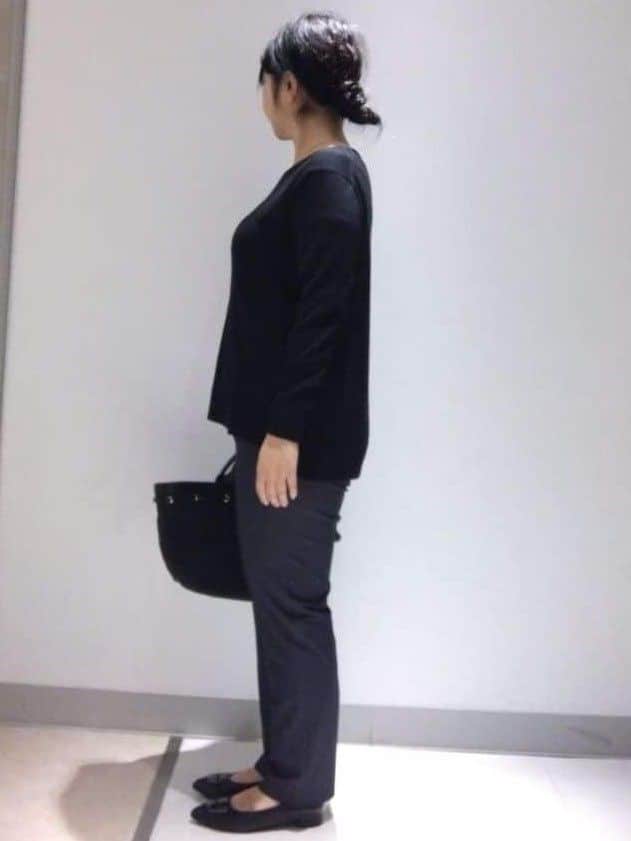 sakoさんの「Reflect｜【ちくちくしない／アンサンブル可／通勤におすすめ◎】オフボディ着流しカーディガン」を使ったコーディネート