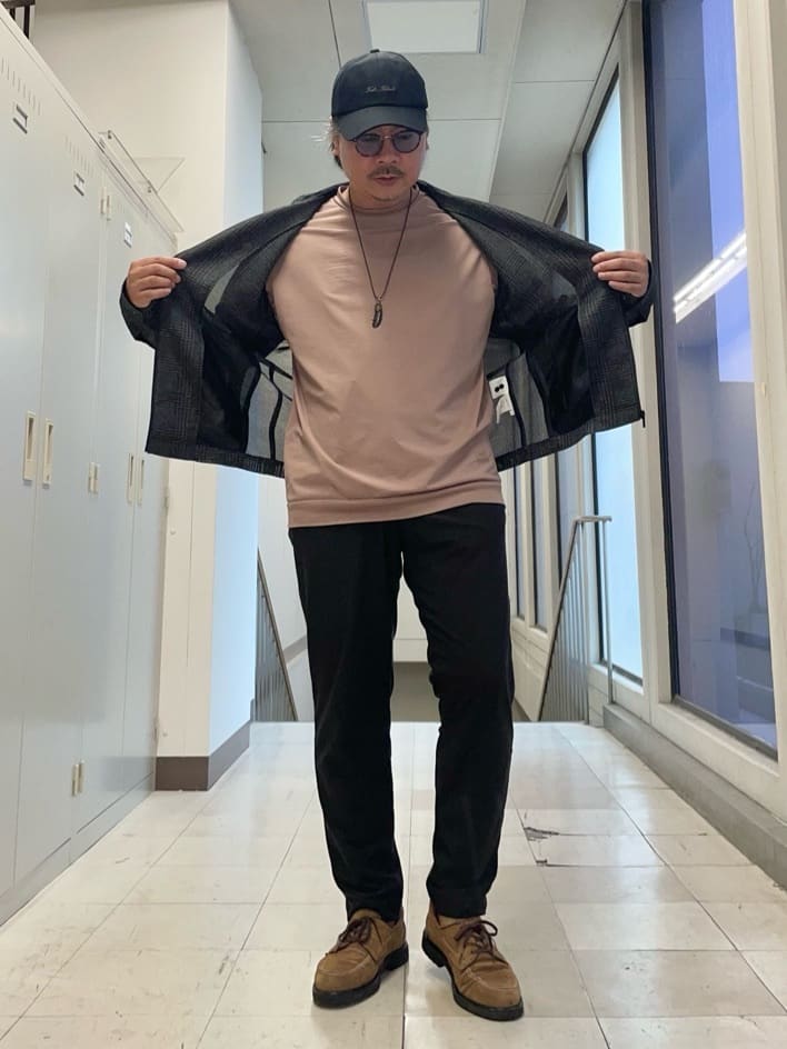 MAKOTO AIさんの「TAKEO KIKUCHI｜コットンツイルBBキャップ」を使ったコーディネート