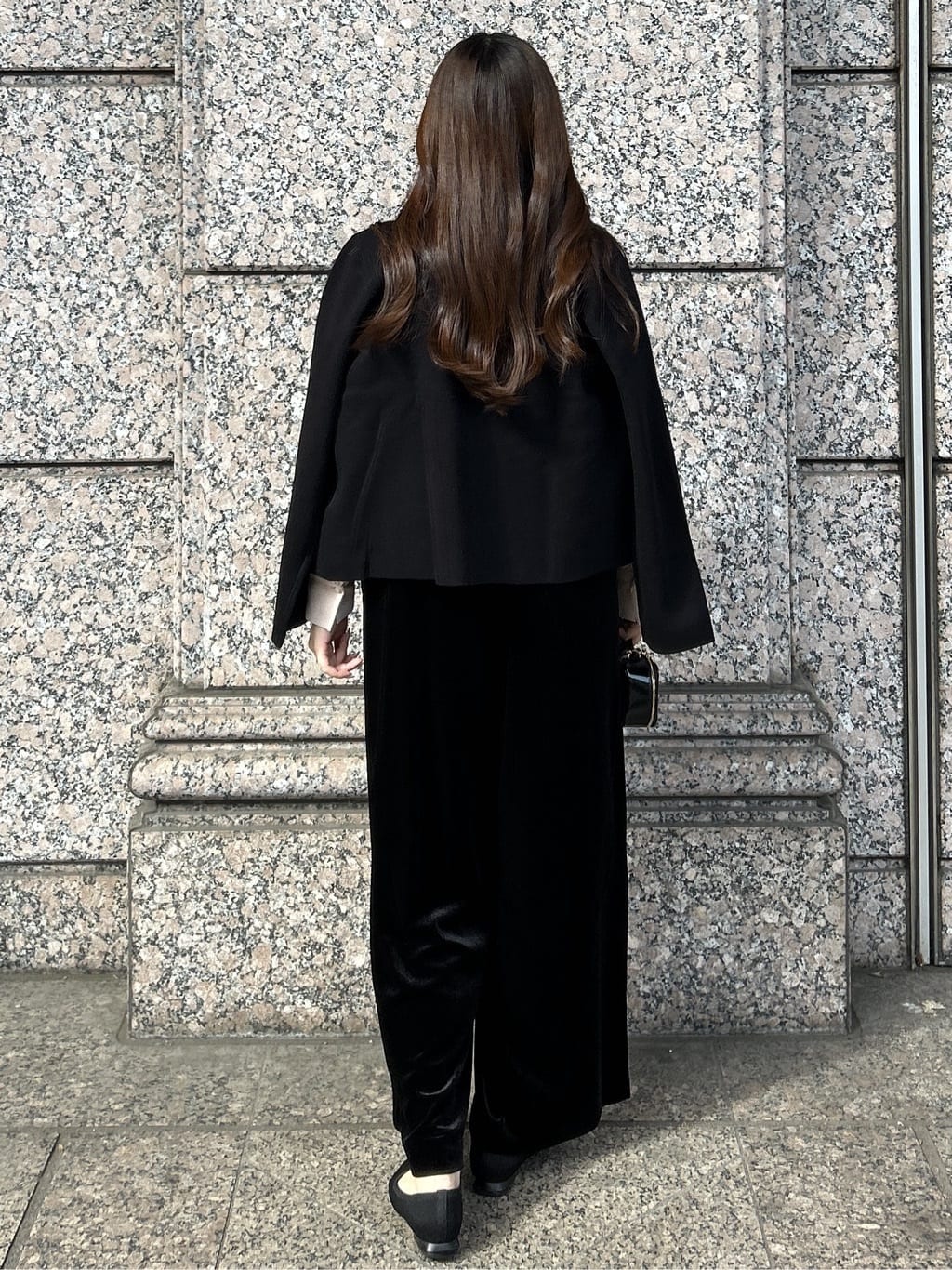 sayaさんの「OPAQUE.CLIP｜【es】ベロアサロペット【洗濯機OK】」を使ったコーディネート