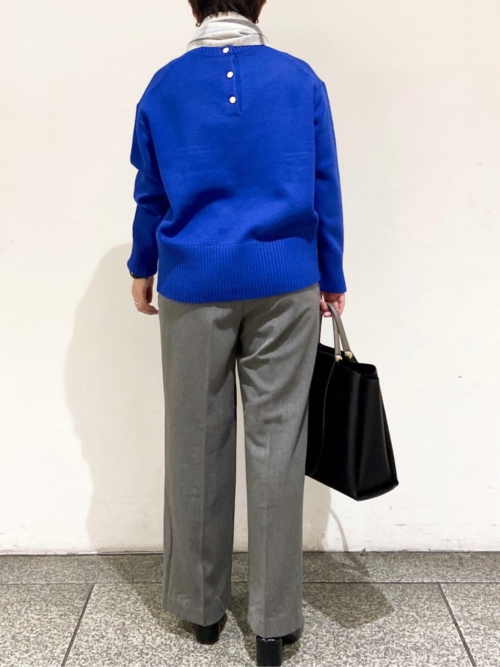 MIHOさんの「OPAQUE.CLIP｜ウォームタッチ イージーワイドパンツ【洗濯機洗OK／ストレッチ】≪SS～LL≫」を使ったコーディネート