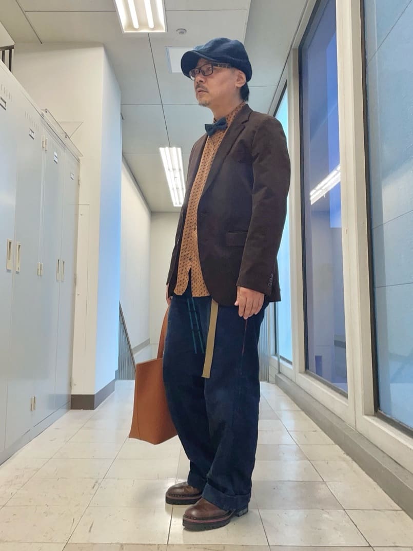 MAKOTO AIさんの「TAKEO KIKUCHI｜【Sサイズ～】ストレッチコーデュロイ ジャケット」を使ったコーディネート