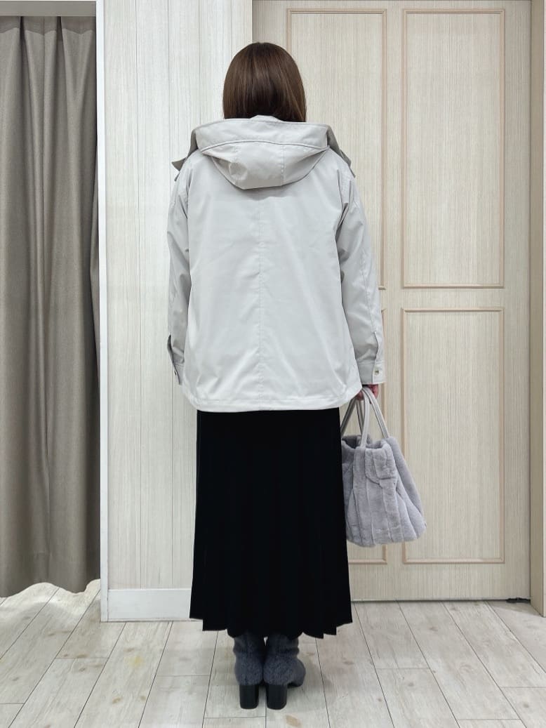 akiさんの「SHOO･LA･RUE｜起毛ニットブーツ」を使ったコーディネート