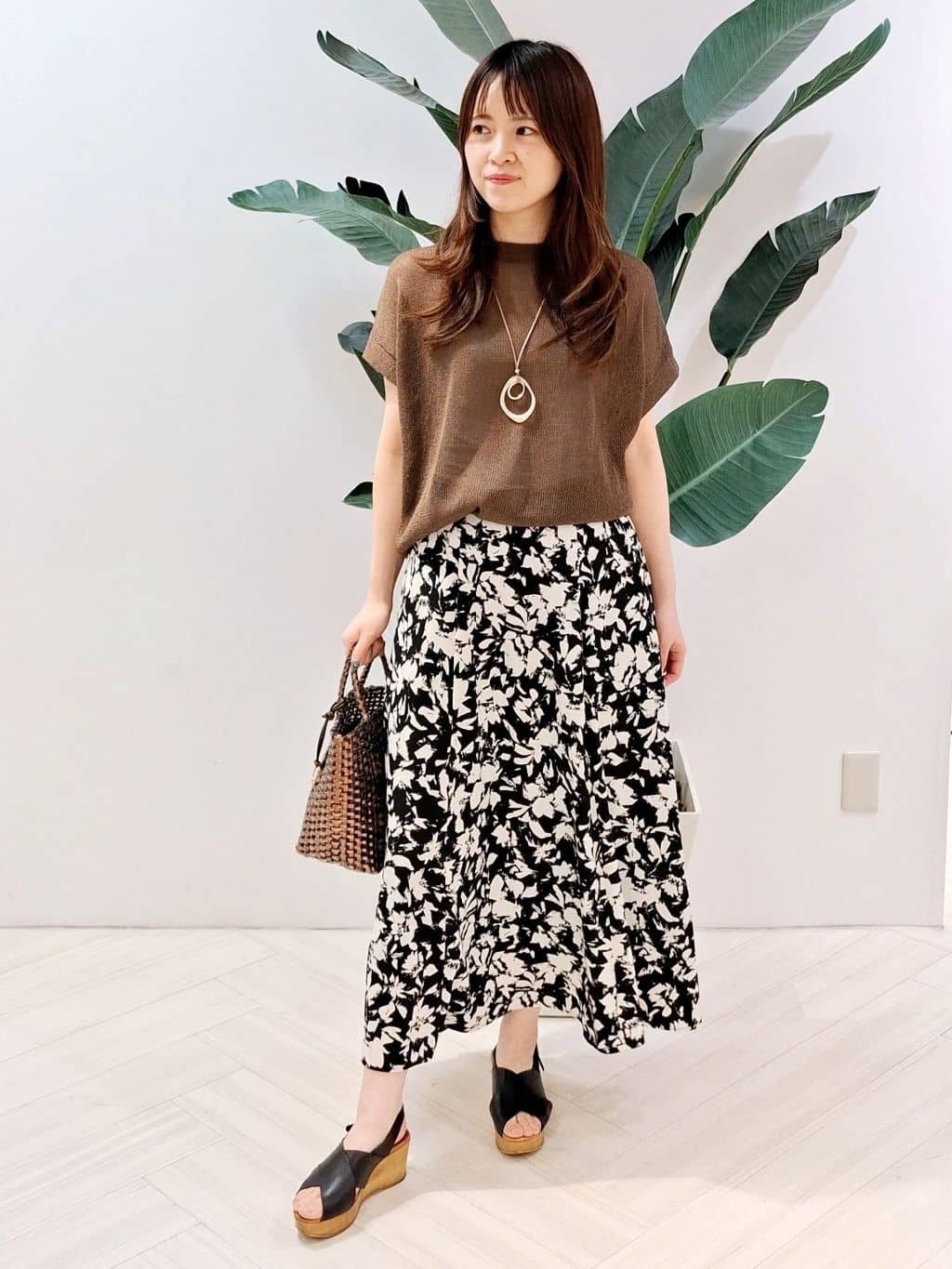 YuKaRiさんの「UNTITLED｜メタリックメッシュトート」を使ったコーディネート