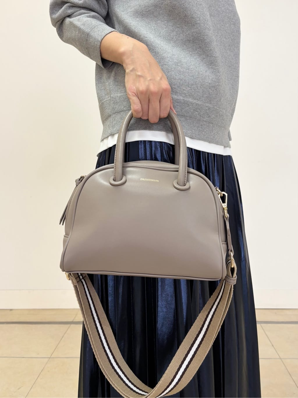 YOKOTAさんの「DRESSTERIOR｜◆【洗える/7色展開】ウォッシャブルコットンカシミヤニット」を使ったコーディネート