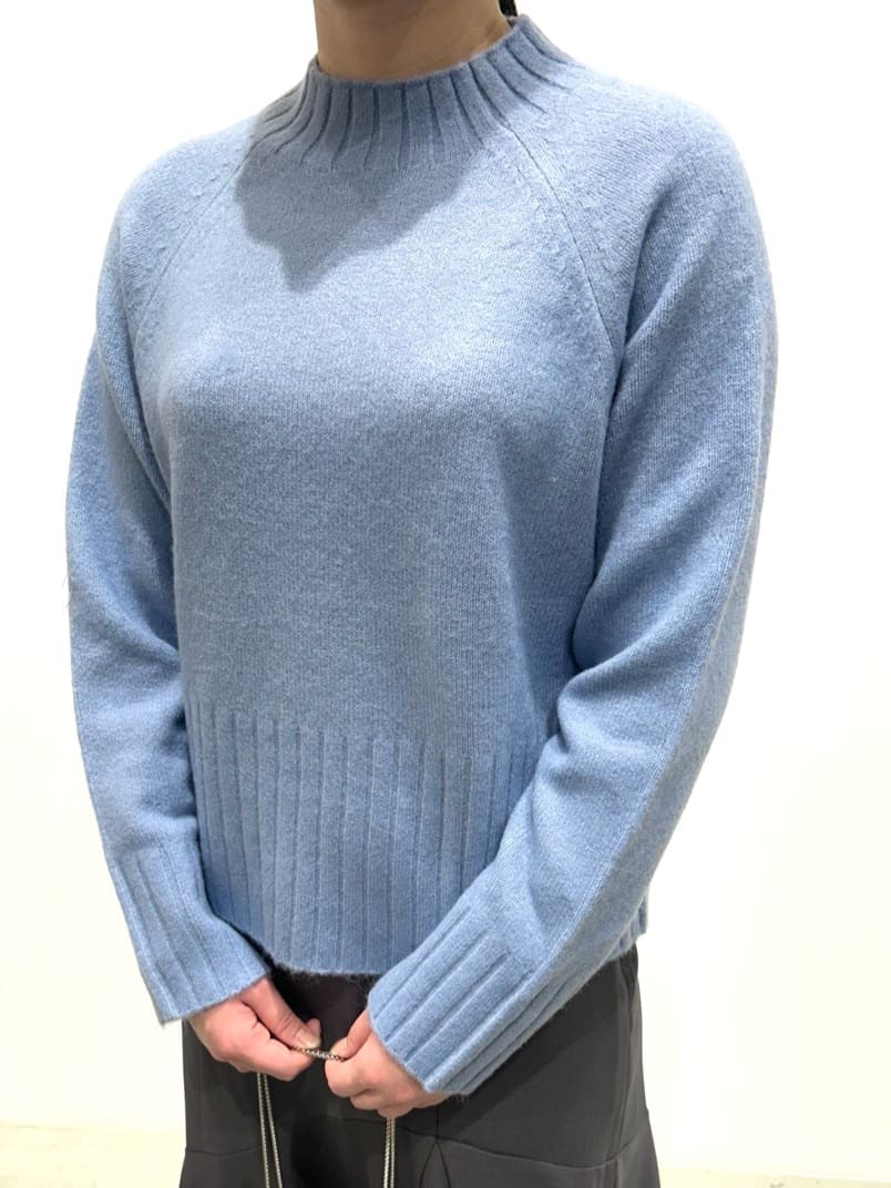 seinaさんの「grove｜【洗える】バックリブ切替ニット」を使ったコーディネート