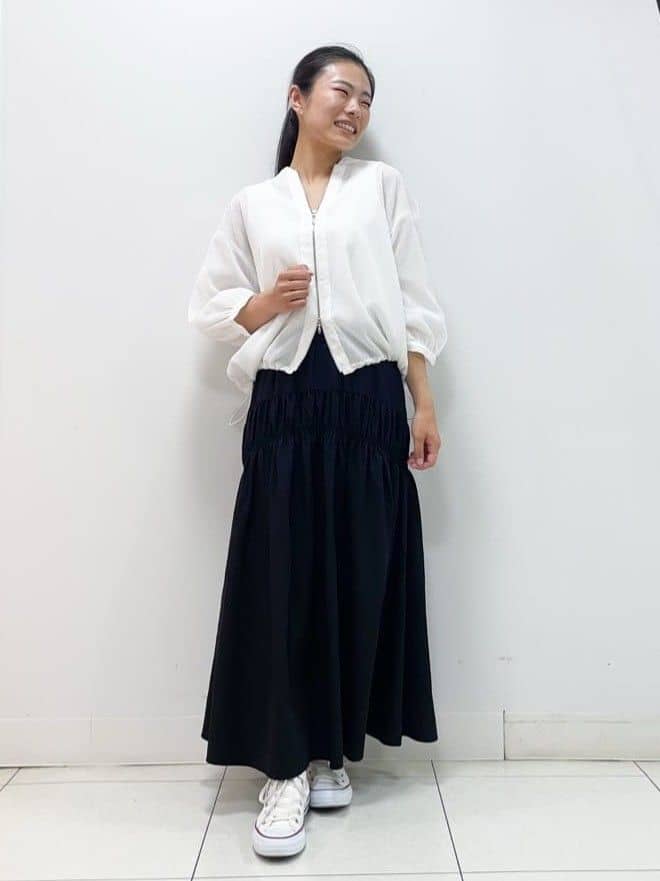 yasuokaさんの「Dessin｜【洗える】メッシュシアージャケット」を使ったコーディネート