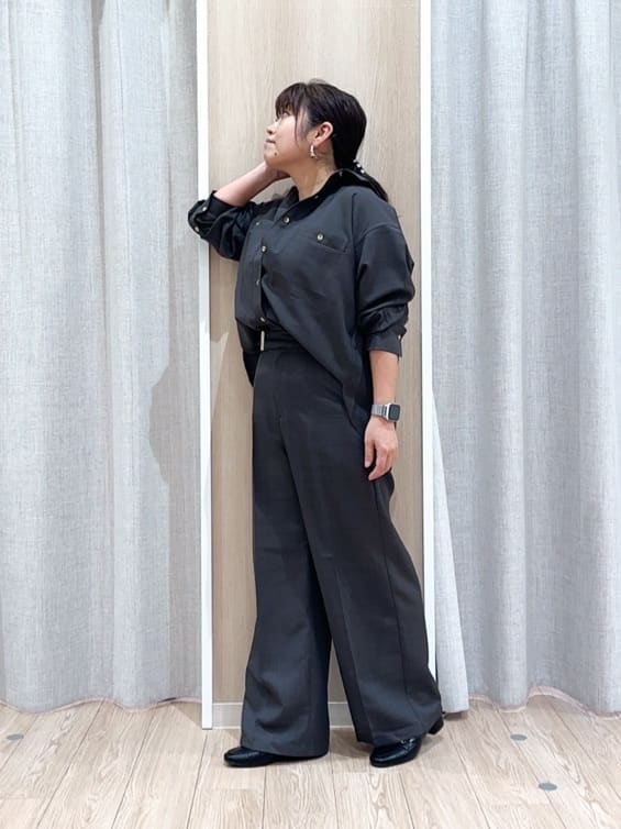 naoさんの「grove｜【カセット服/選べる着丈】洗濯機で洗えるオーバーシャツ」を使ったコーディネート