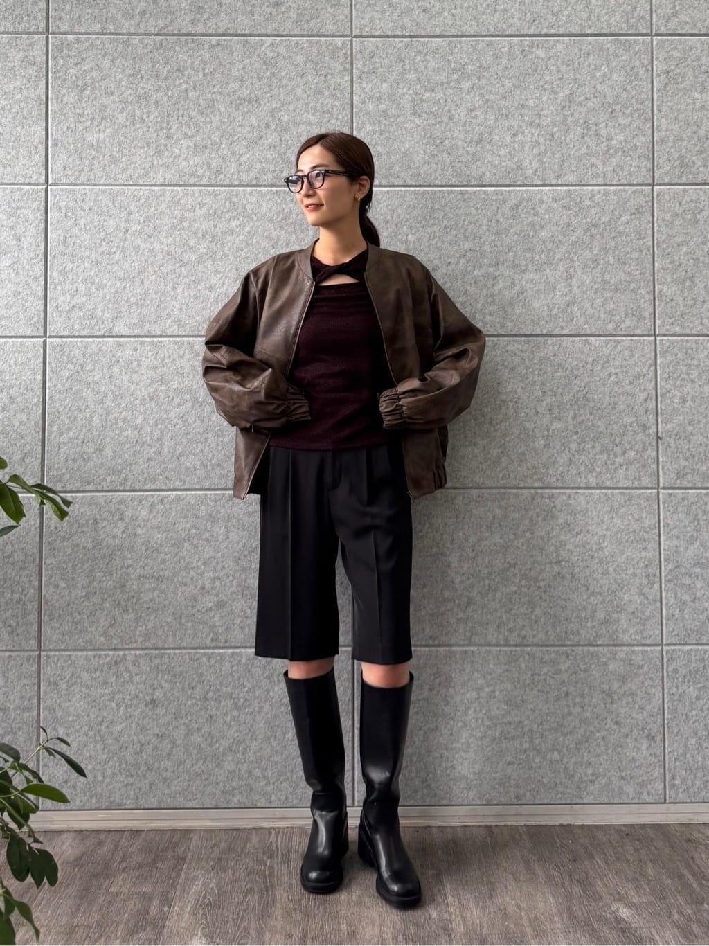 uchi__yamaさんの「CODE A｜twist sheer jersey top」を使ったコーディネート