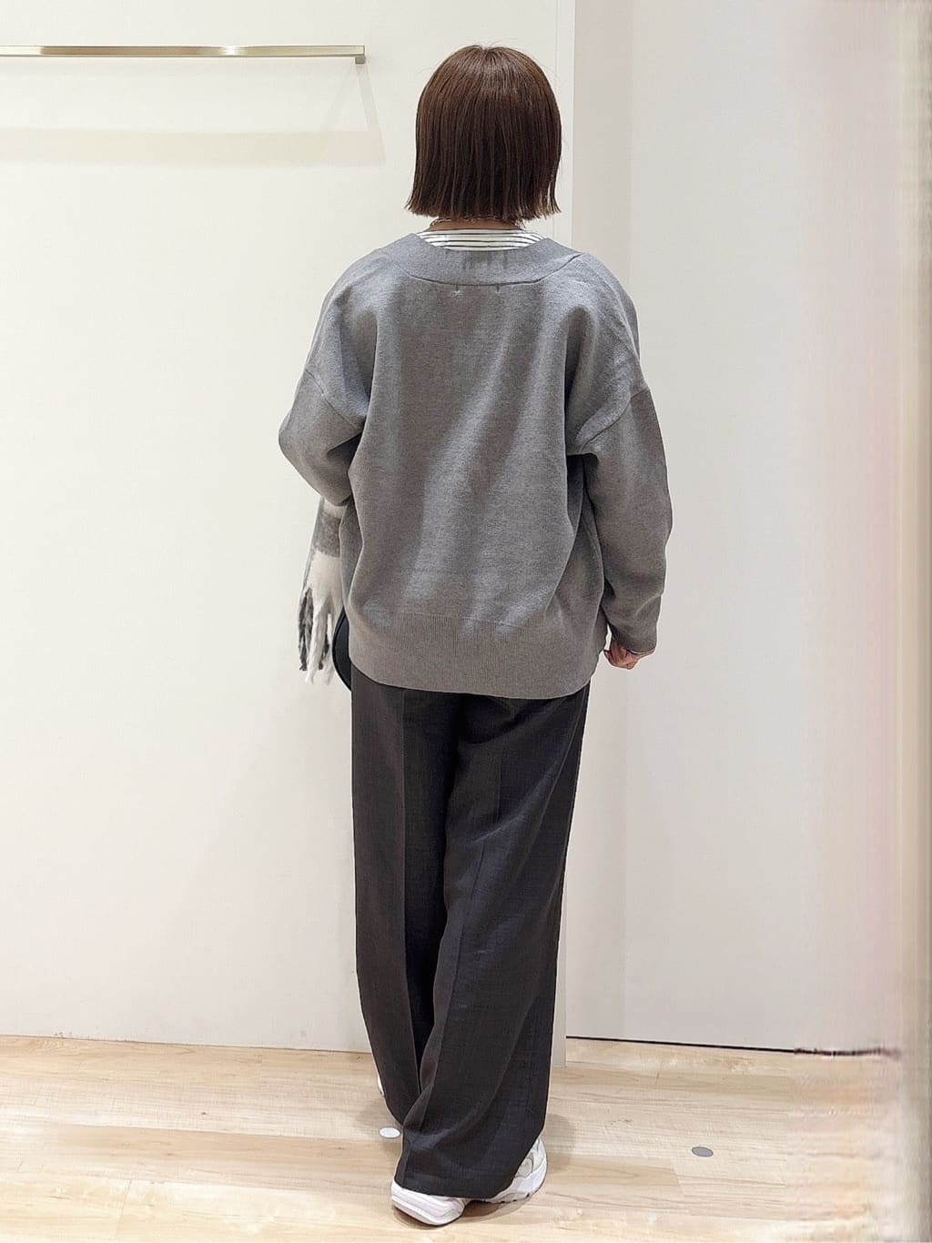 MIYUさんの「grove｜【カセット服】洗えるストレートワイドパンツ」を使ったコーディネート