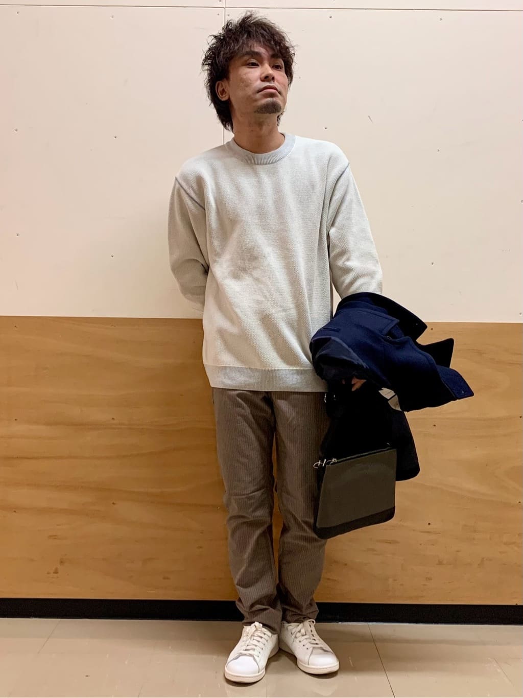MATUさんの「THE SHOP TK｜ウーリックシングルPジャケット」を使ったコーディネート