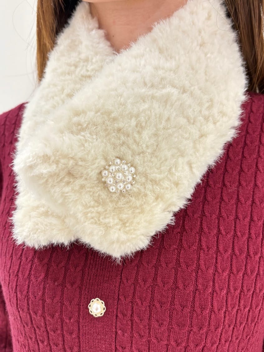 まきさんの「grove｜ケーブルニットドッキングワンピース」を使ったコーディネート