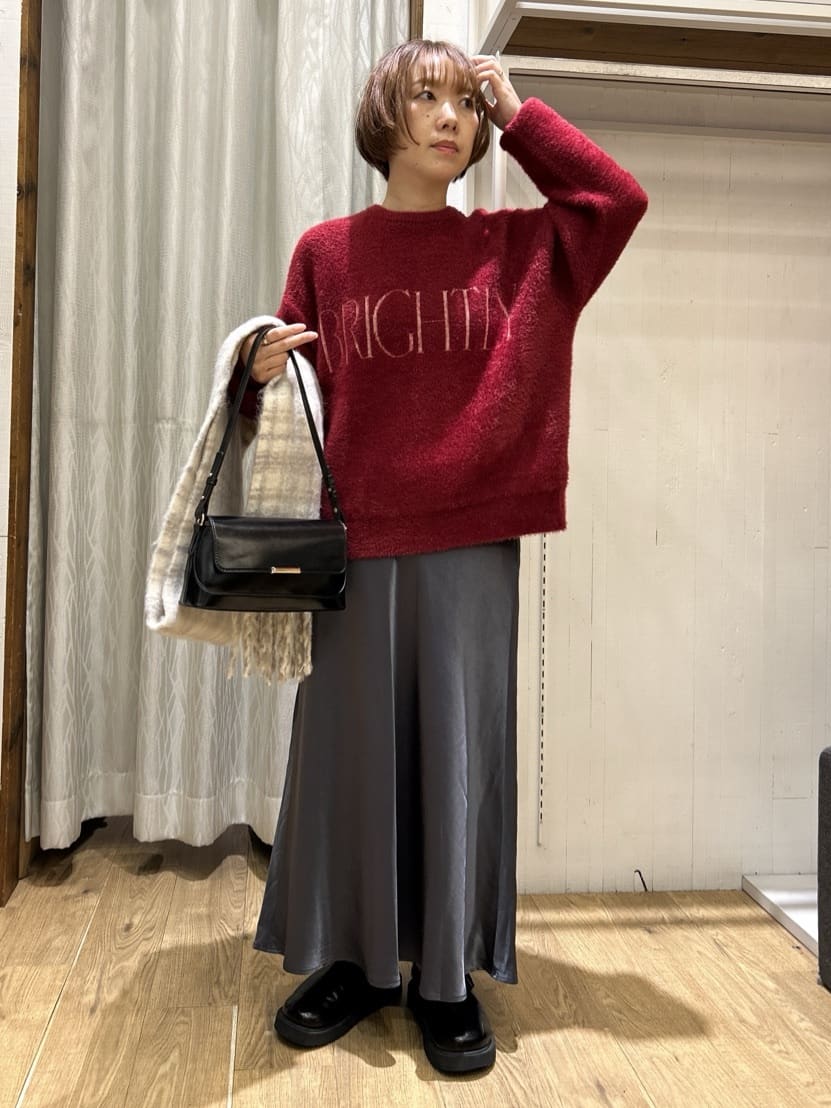 ga_riさんの「THE SHOP TK｜ジャージメルトンスタンドカラーコート」を使ったコーディネート