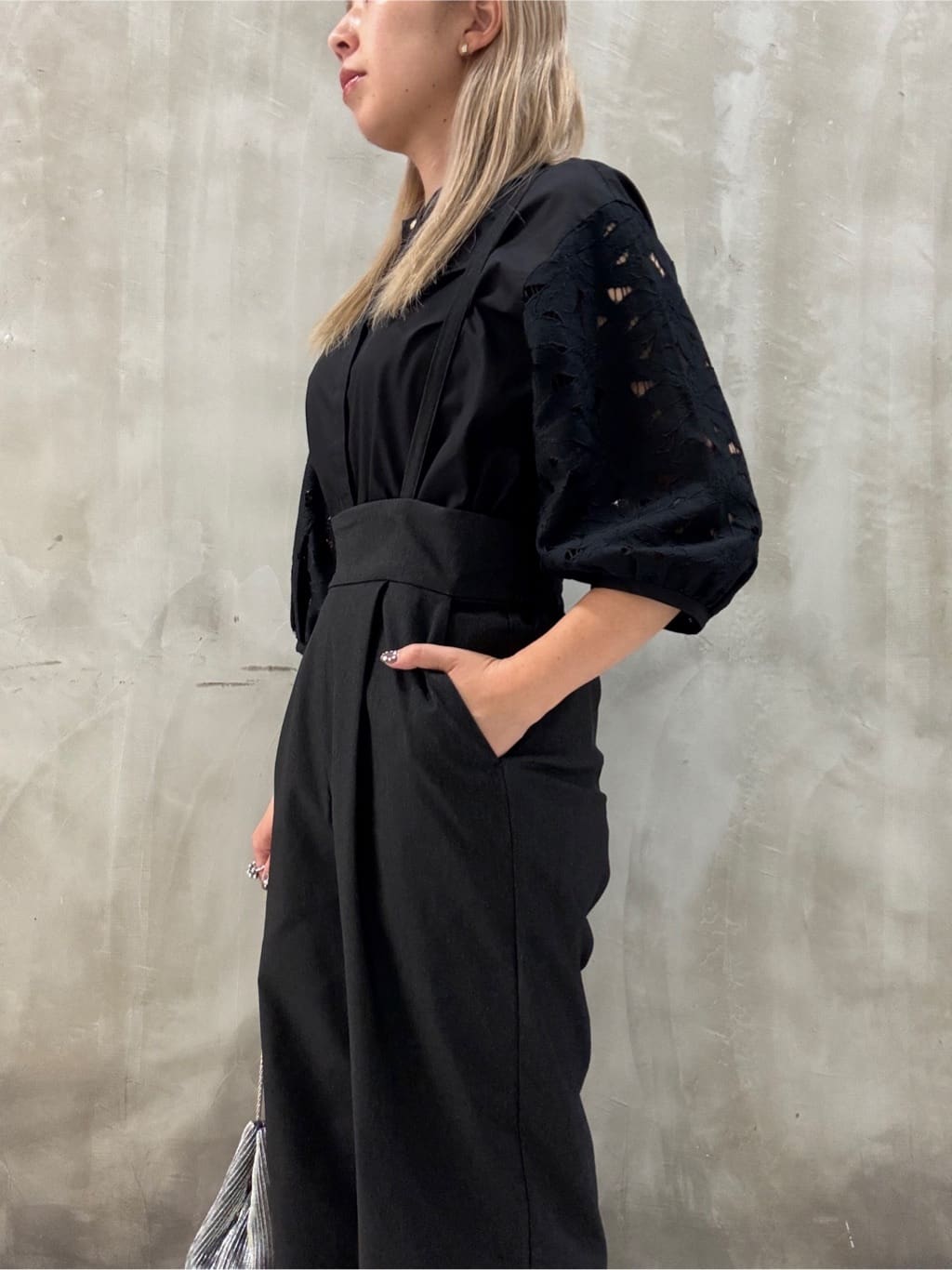 minaさんの「grove｜【2WAY】ハイパーストレッチストラップパンツ」を使ったコーディネート