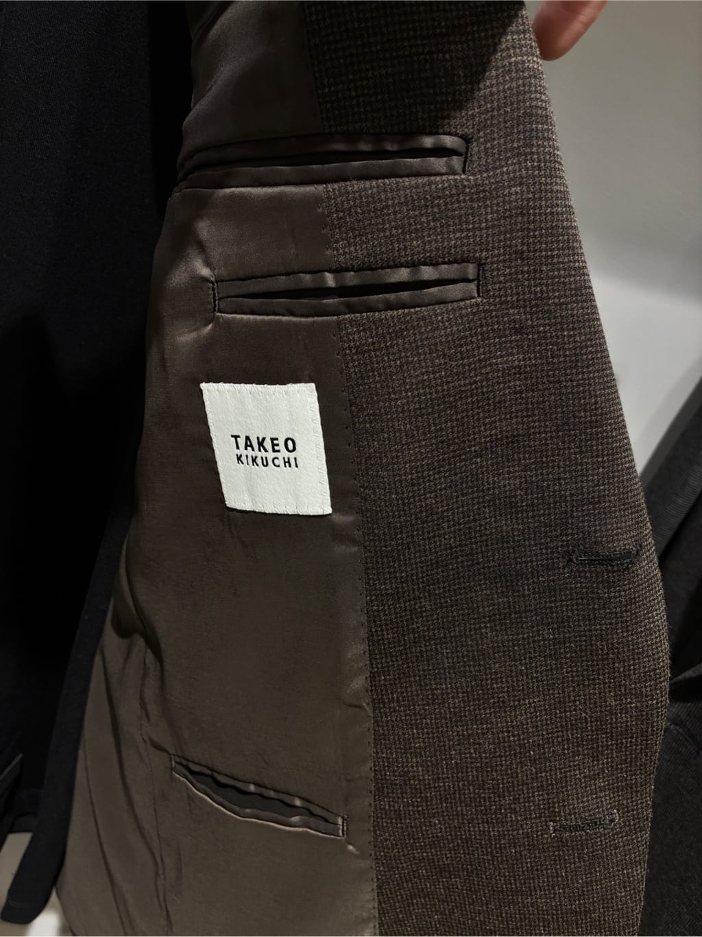 わいずみさんの「TAKEO KIKUCHI｜【None Of Stress】アクティブジャージ 千鳥 ジャケット」を使ったコーディネート