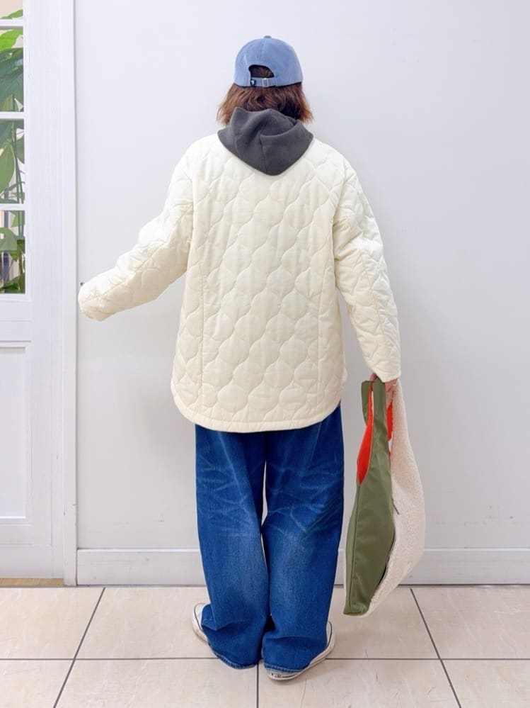 Osawaさんの「Dessin｜【洗える／体型カバー】ちょうどいいニットパーカ」を使ったコーディネート